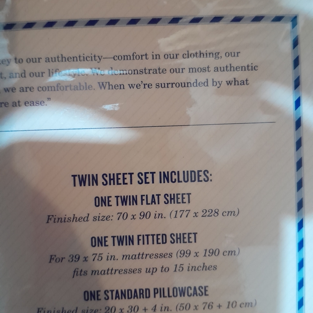 New Southern Tide Skipjack Twin sheet set Yellow - Picture 6 of 7